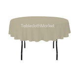24 Pack 90" Inch Round Polyester Tablecloth 24 Color Table Cover Wedding Event"