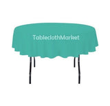 10 Pack 72" Inch Round Polyester Tablecloth 24 Color Table Cover Wedding Banquet"