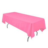 20 Pack 60"×108" Inch Seamless Polyester Tablecloths Wholesale Wedding Catering"