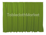 9 X 5 Ft Backdrop Background For Pipe And Drape Displays Polyester 24 Colors"