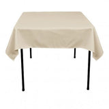 25 pack 54" x 54" Square Overlay Tablecloth 100% polyester Wholesale Wedding"