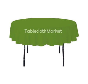 12 Pack 70" Inch round Polyester Tablecloth 24 COLOR Table Cover Wedding Banquet"