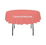 10 Pack 72" Inch Round Polyester Tablecloth 24 Color Table Cover Wedding Banquet"