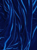 Stretch Velvet Fabric 60'' Wide By The Yard Craft Dress Fabric 24 Colors Panels"