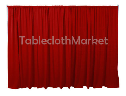 9 X 5 Ft Backdrop Background For Pipe And Drape Displays Polyester 24 Colors