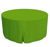 60 Inch round Polyester Table Cover Tablecloth Trade show Booth 18 COLOR"