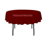 10 Pack 72" Inch Round Polyester Tablecloth 24 Color Table Cover Wedding Banquet"