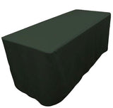 6' Ft. Fitted Polyester Table Cover Wedding Banquet Event Tablecloth 21 Colors"
