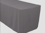6' Ft. Fitted Table Cover Waterproof Table Cover Patio Shows Outdoor  10 Colors"