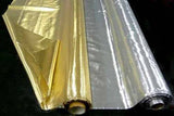 60" Inch Tissue Lame Fabric By Yard Shiny Decoration Metallic 8 Colors Wedding