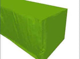 5' ft. Fitted Polyester Table Cover Wedding Banquet Event TABLECLOTH Apple Green"