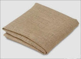 10x Burlap Overlay 54" × 54" 100% Natural Jute Tablecloths Table Covers Wedding"