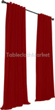 2 Polyester Panel Curtain 60 Wide X 84 Length Backdrop Background 24 Colors