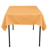 10 Pack 60"x 60" Square Overlay Tablecloth 100% Polyester Wholesale Wedding