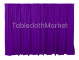 5 X 5 Ft Backdrop Background For Pipe And Drape Displays Polyester 24 Colors