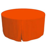 60 Inch round Polyester Table Cover Tablecloth Trade show Booth 18 COLOR"