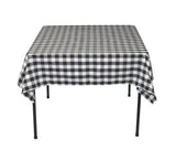 20 pack 54" x 54" Square Overlay checkered Tablecloth 100% polyester Restaurant"