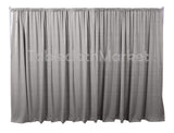 5 X 5 Ft Backdrop Background For Pipe And Drape Displays Polyester 24 Colors
