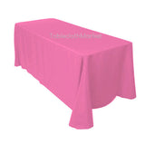 36 pack 90"—156" Tablecloths 100% Polyester 25 COLORS Wholesale Wedding Catering"